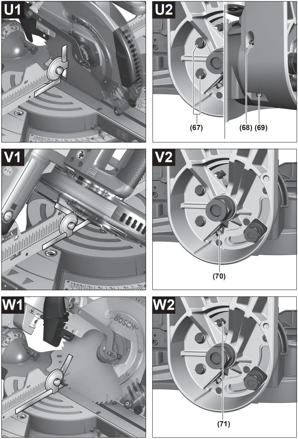 BOSCH GCM 12 GDL Professional Mitre Saw - FIGURE 11