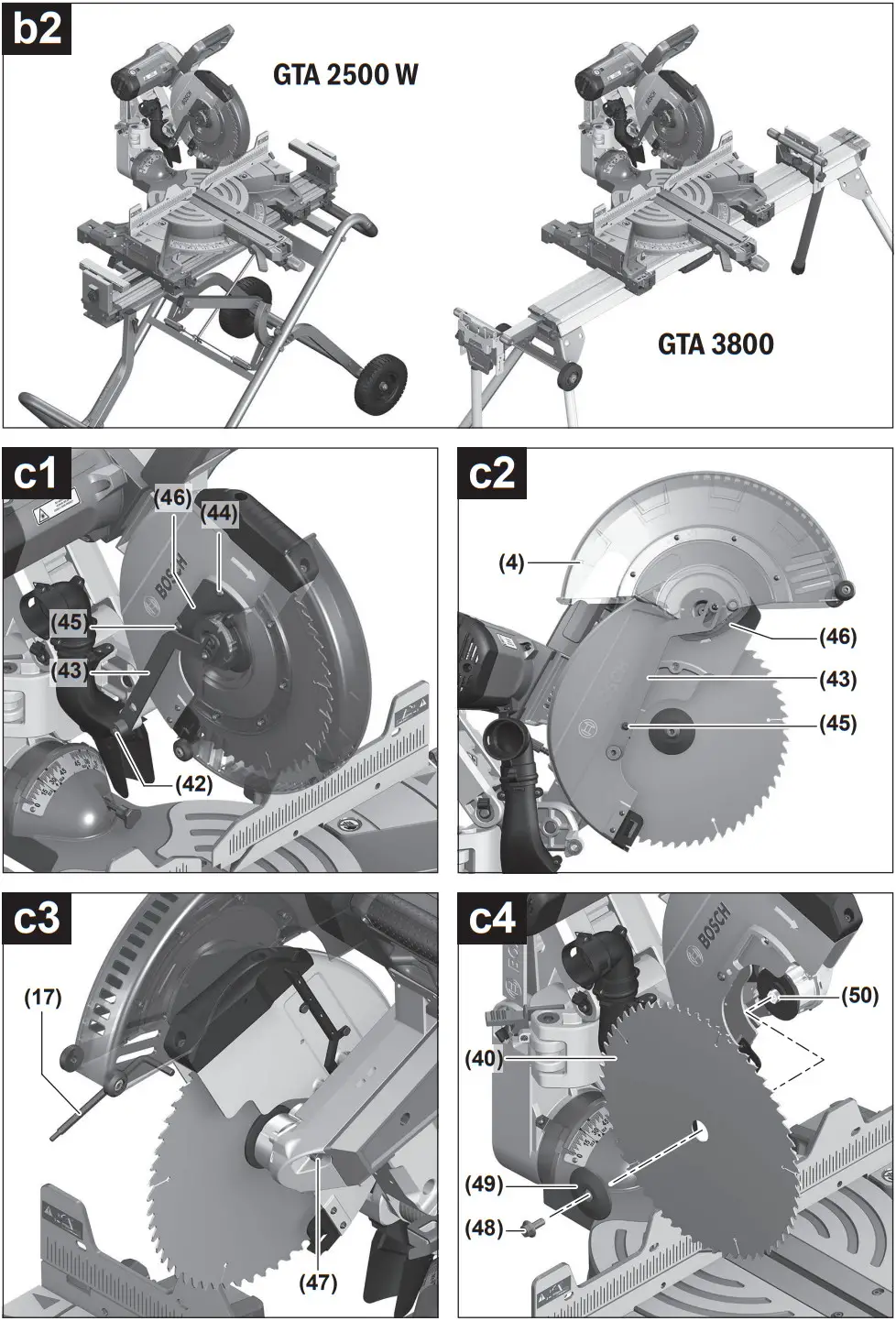 BOSCH GCM 12 GDL Professional Mitre Saw - FIGURE 4