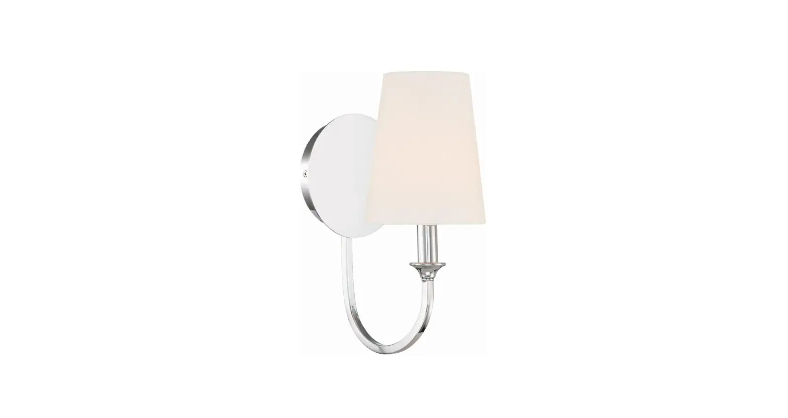 Crystorama Pay-921-ch Payton 1 Light Polished Chrome Wall Mount Instruction Manual Crystorama Pay-921-ch Payton 1 Light Polished Chrome Wall Mount Instruction Manual