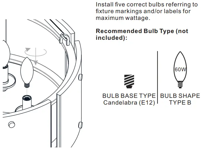 QUOIZEL FTS2821EK and FTS2821MM Fortress 5-Light Earth Black Pendant Ceiling Light-fig12