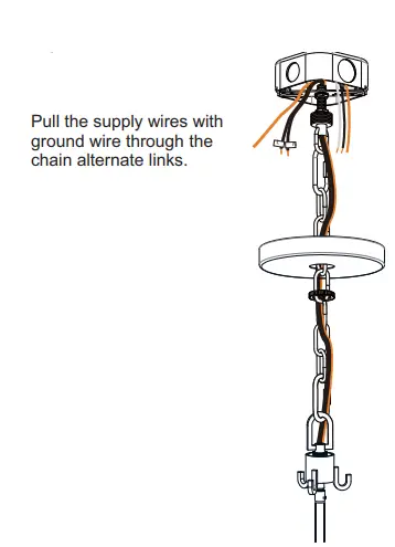 QUOIZEL FTS2821EK and FTS2821MM Fortress 5-Light Earth Black Pendant Ceiling Light-fig7