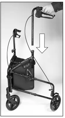 EX A33300 0000 Trio Rolling Walker-fig5