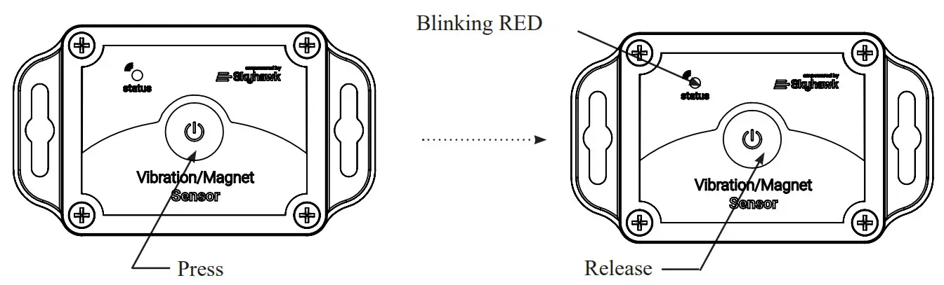 SKYHAWKTRESEN2 Vibrator Magnet Sensor - Release