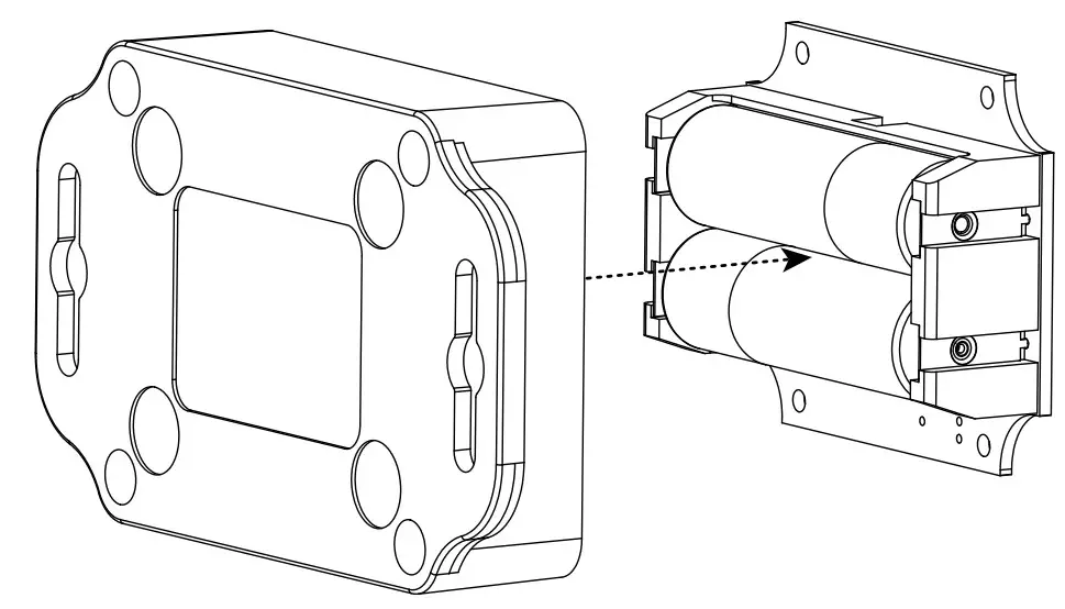 SKYHAWKTRESEN2 Vibrator Magnet Sensor - battery holder