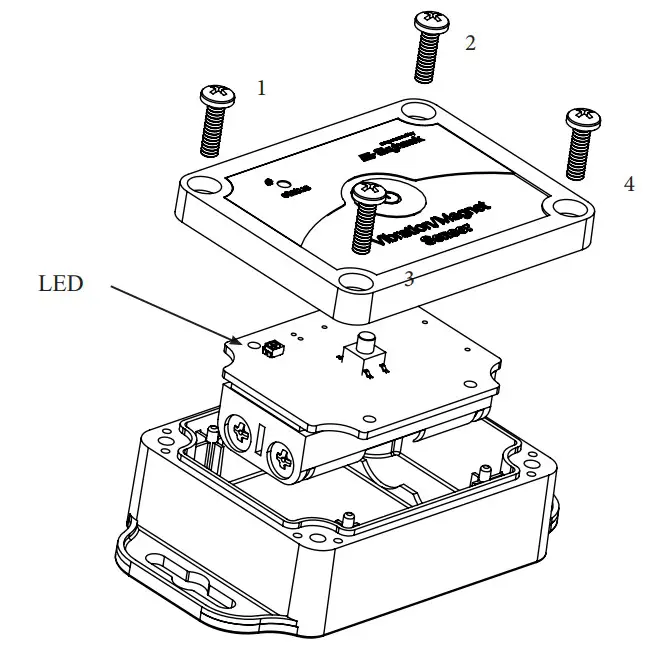 SKYHAWKTRESEN2 Vibrator Magnet Sensor - pattern