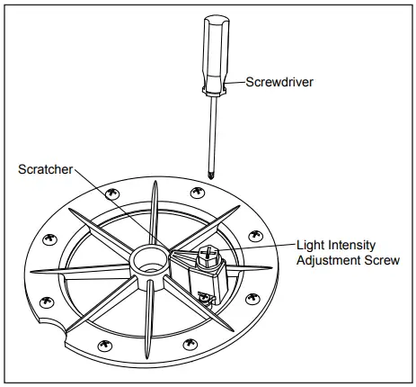 Jandy JLFBR and JLLED4C Series Laminar Jet - Adjustment Screw