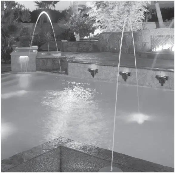 Jandy JLFBR and JLLED4C Series Laminar Jet