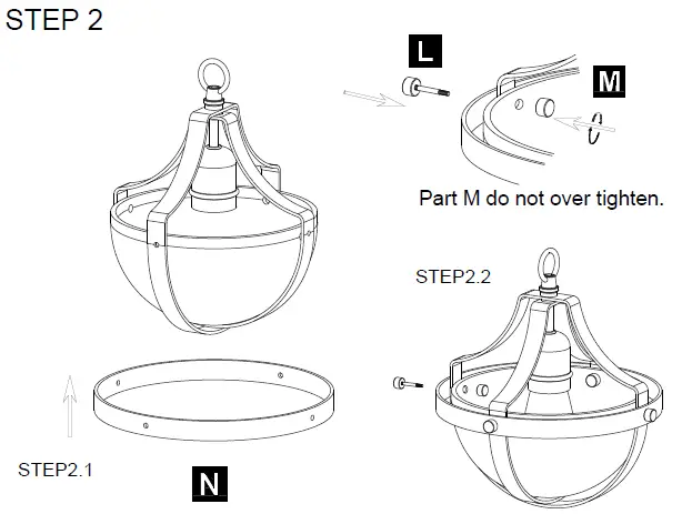 ACROMA-8301BGOP-1-Light-Gold-Globe-Kitchen-Pendant-Lighting-Satin-Brass-fig-6