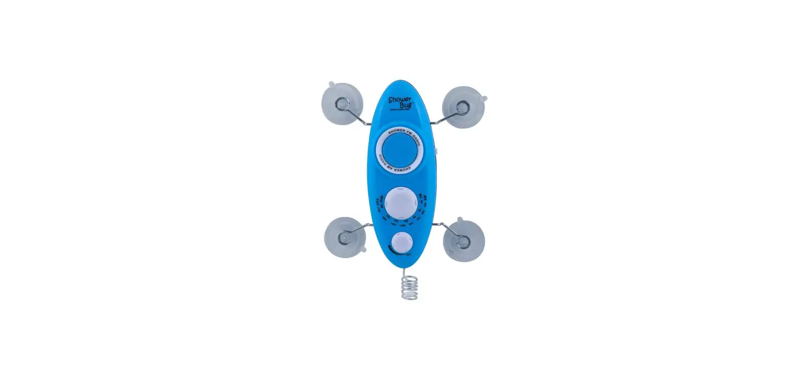 Zadro Sb02hb Water Resistant Am/fm Showerbug Radio User Manual
