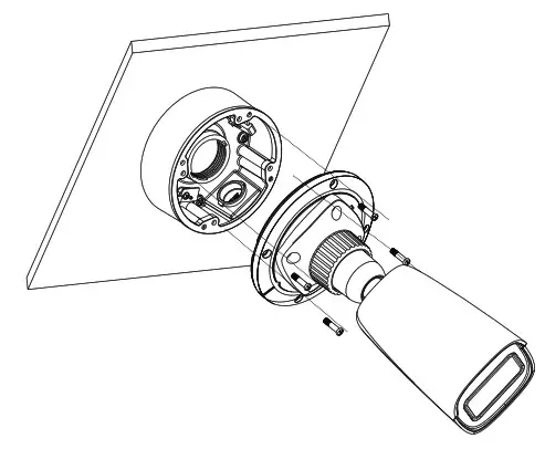 Speco Technologies O4VB1MN Network IR Outdoor Bullet Camera - Installation 4