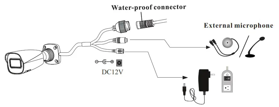 Speco Technologies O4VB1MN Network IR Outdoor Bullet Camera - overview 2