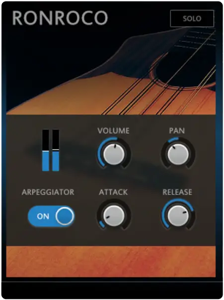 SONUSCORE Origins Vol5 Ukulele and Muted Piano - Instrument Controls