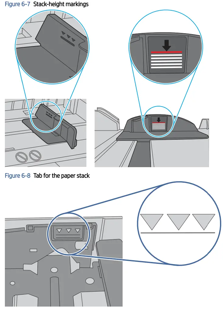HP Color LaserJet Managed E45028 - Control panel help button6