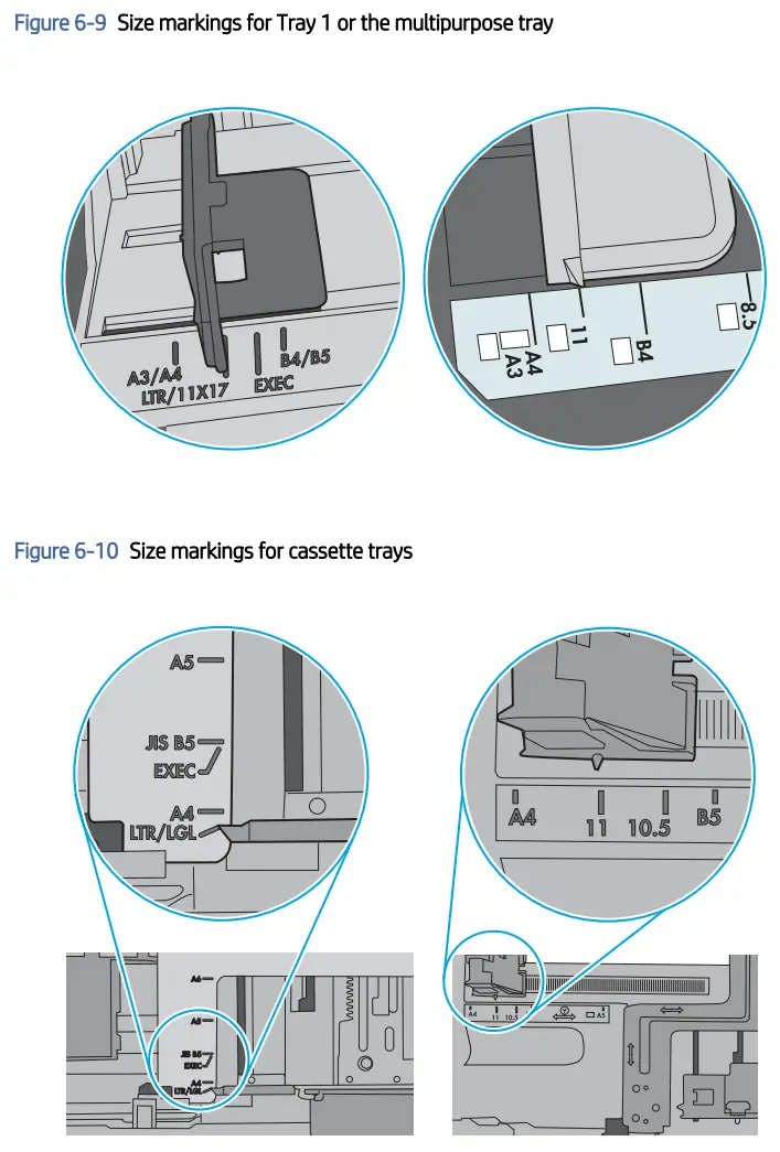 HP Color LaserJet Managed E45028 - Control panel help button7