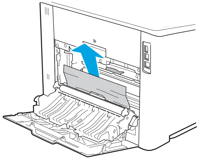 HP Color LaserJet Managed E45028 - Door 1
