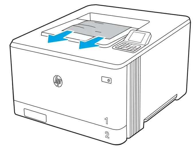 HP Color LaserJet Managed E45028 - Door 10