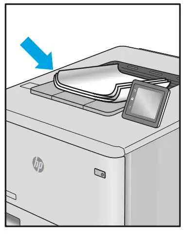 HP Color LaserJet Managed E45028 - Door 21