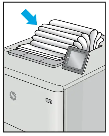 HP Color LaserJet Managed E45028 - Door 22