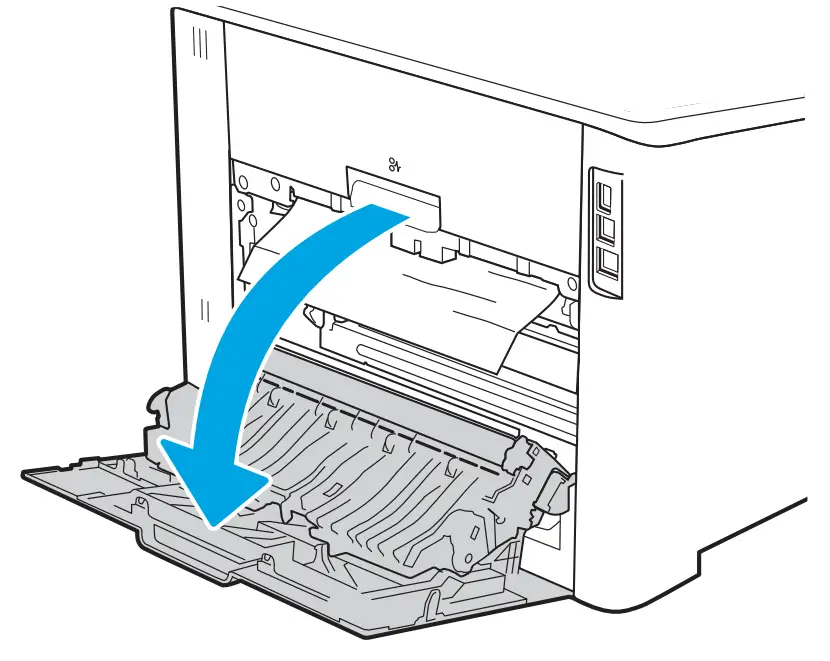 HP Color LaserJet Managed E45028 - Door 4