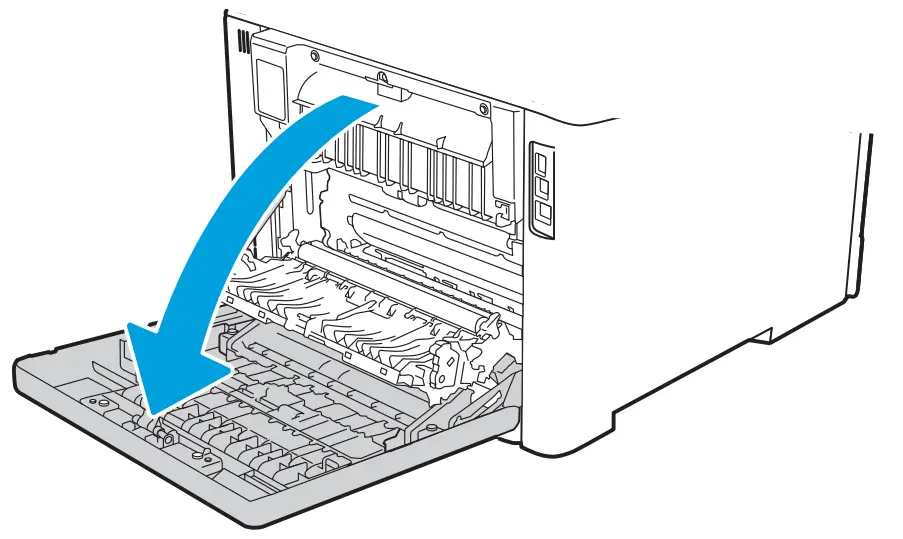 HP Color LaserJet Managed E45028 - Door 7