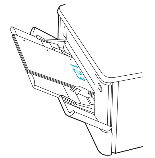 HP Color LaserJet Managed E45028 - Printer front view11
