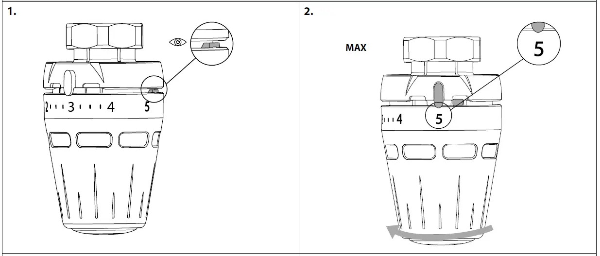 Danfoss 015G3630 Regus M30 x 1.5 Thermostatic Sensors 3