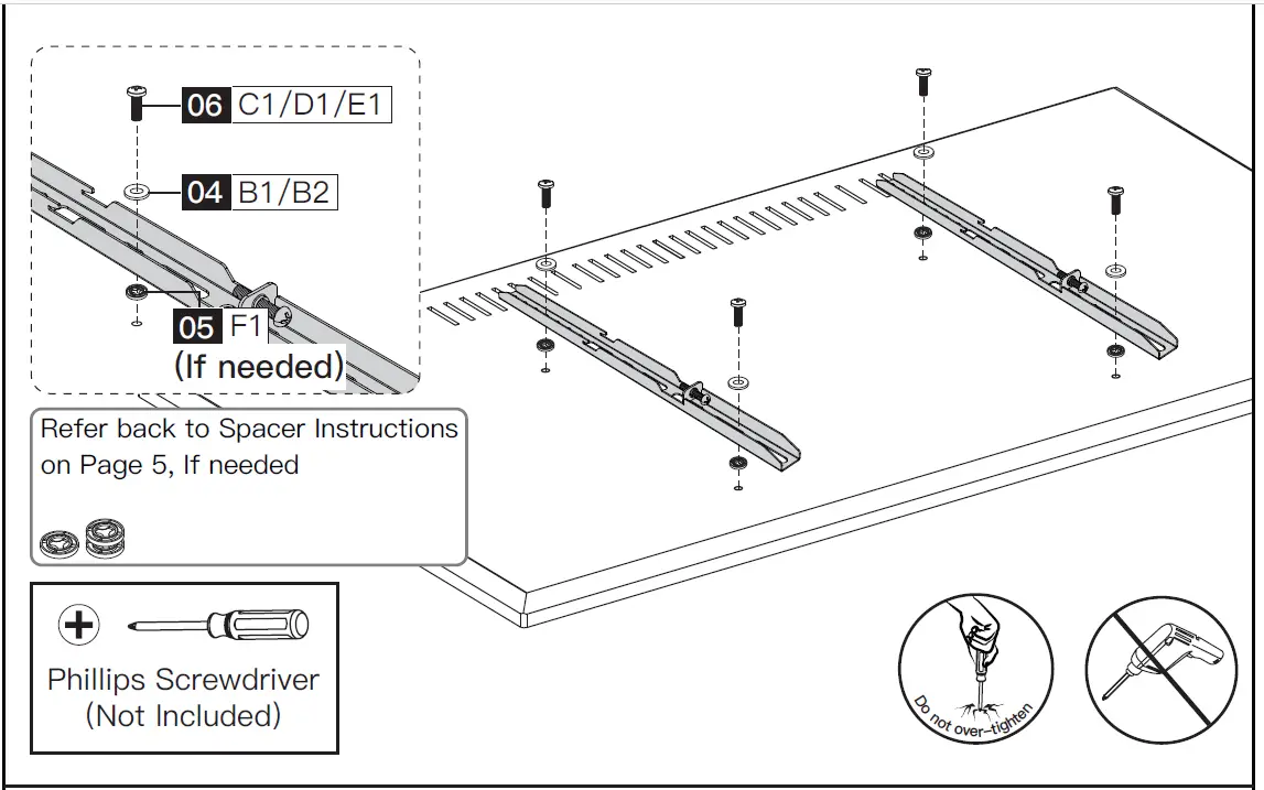 ERGOAV-ERMCM1-01B-Ceiling-TV-Mount -10