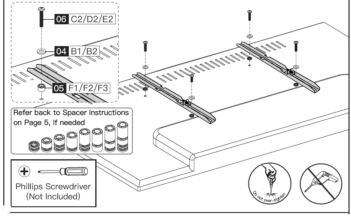ERGOAV-ERMCM1-01B-Ceiling-TV-Mount -12