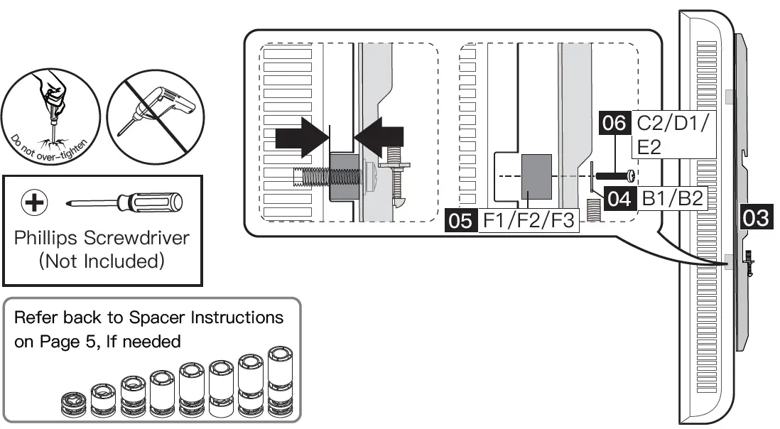 ERGOAV-ERMCM1-01B-Ceiling-TV-Mount -14