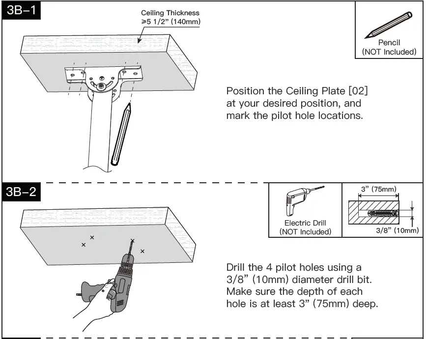 ERGOAV-ERMCM1-01B-Ceiling-TV-Mount -26