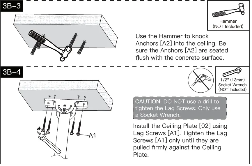 ERGOAV-ERMCM1-01B-Ceiling-TV-Mount -27