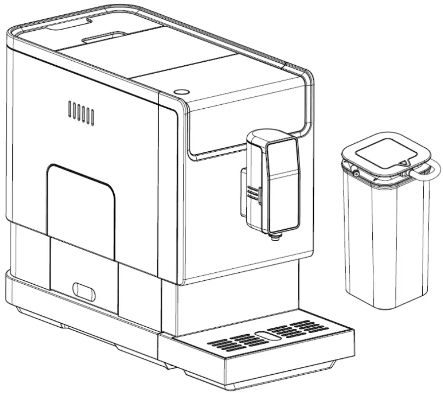 Bellucci Slim Latte Automatic Coffee Machine