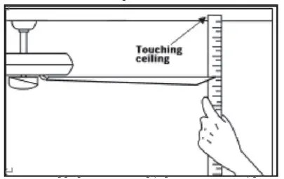 Parrot Uncle F6340110V Indoor Matte Black Ceiling Fan with Remote Control - Figure12