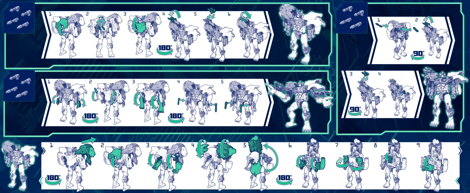 Hasbro F7206 Transformers Legacy Evolution Maximal Leo Prime - FIGURE 1