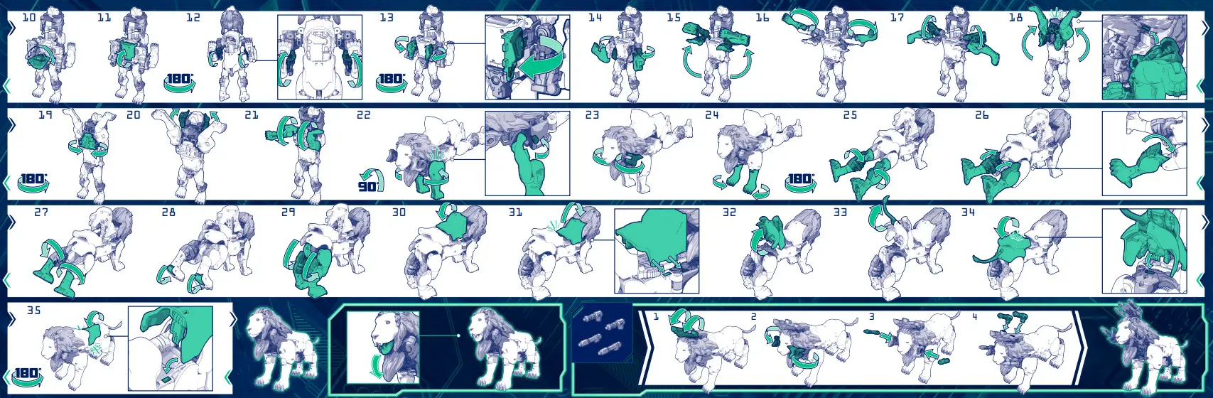 Hasbro F7206 Transformers Legacy Evolution Maximal Leo Prime - FIGURE 2