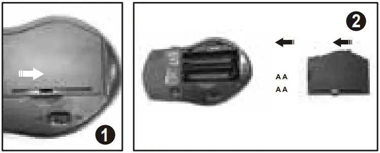 TECKNET M006 Cordless Wireless Mouse - fig 2