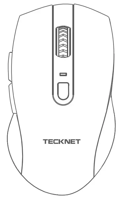 TECKNET M006 Cordless Wireless Mouse