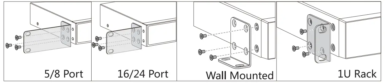 Xontel XT-2300G 24-Port Gigabit PoE Switch - Fig 1