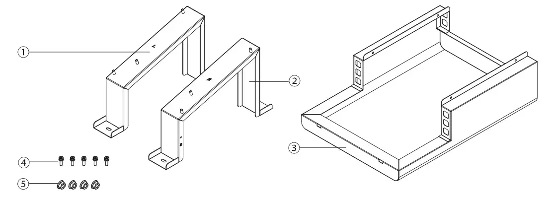 YASKAWA SOLECTRIA SOLAR PVI25TL480 Commercial Inverter - ROOF KIT CONTENTS