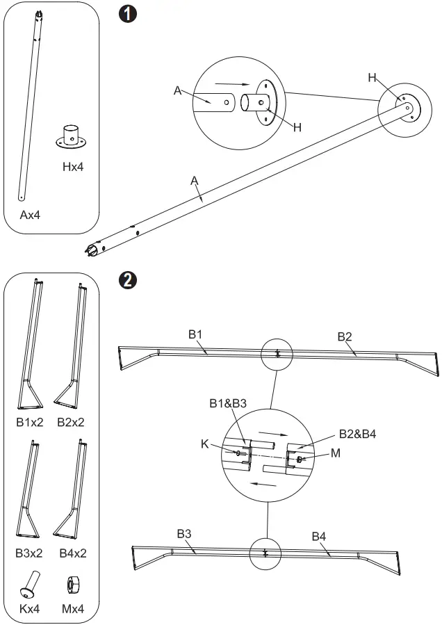 LAUSAINT HOME GFS20202A Gray Gazebo Portable Pergola Outdoor Canopy Shelter-fig3