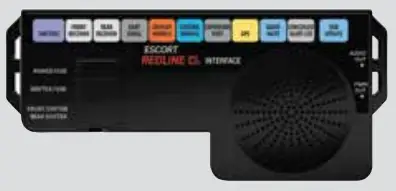 ESCORT Redline Cic Internation al Radar or Laser Detector - dual-band