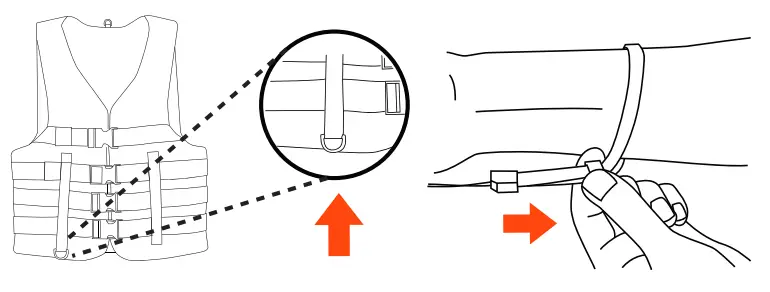 YuJet SURFER Electric Jet Surf Board - strap 1