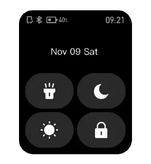 Control Shortcut Menu