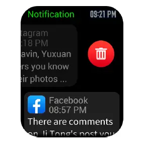 Delete notifications