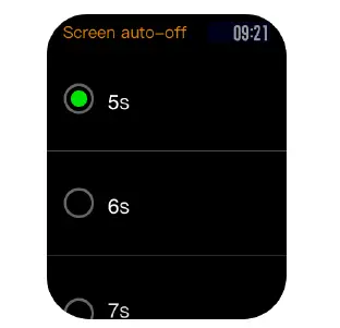 Screen-on duration