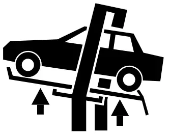 Forward Lift 2HP Single Phase 10,000 lbs. 2 Post Lift - Fig 7