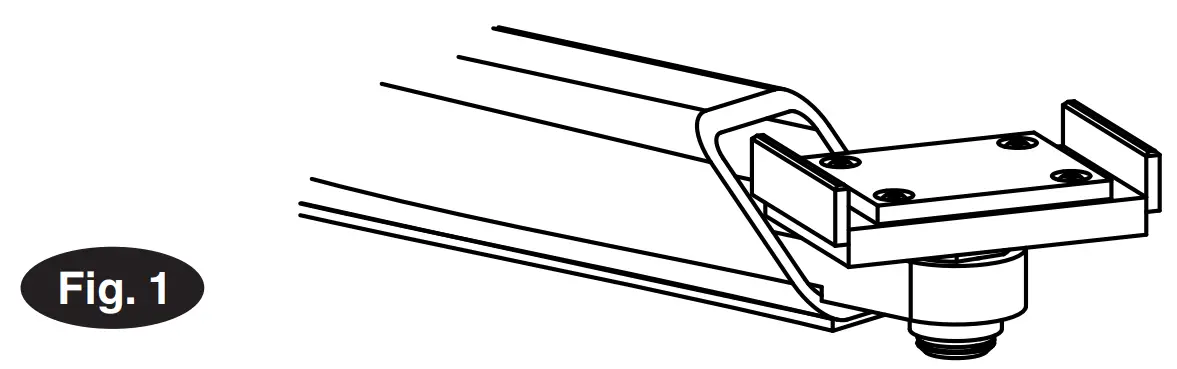 Forward Lift 2HP Single Phase 10,000 lbs. 2 Post Lift - adapter