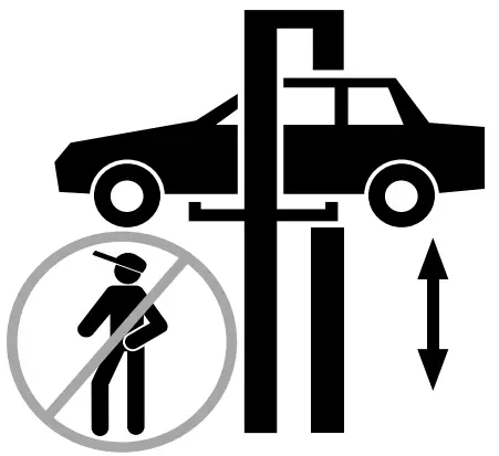 Forward Lift 2HP Single Phase 10,000 lbs. 2 Post Lift - vehicle 1