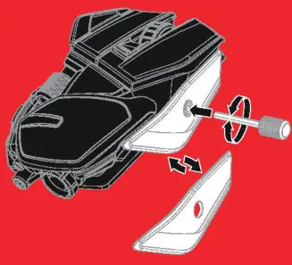 MAD CATZ R.A.T. 8 ADV Highly Customizable Optical Corded Gaming Mouse - Fig5