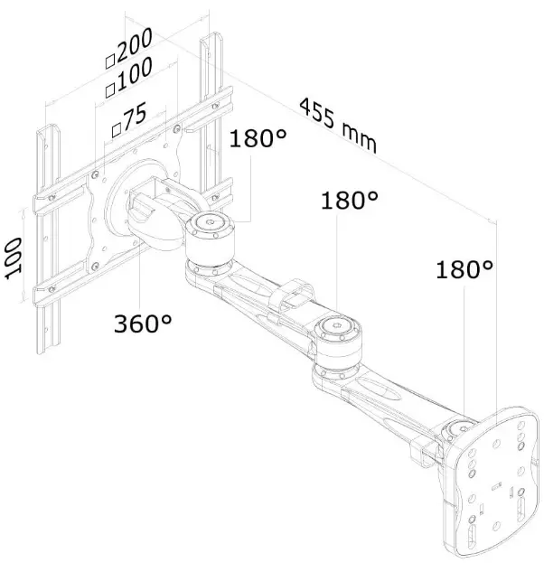 Newstar-FPMA-W935-Monitor-Wall-Mount-fig-2